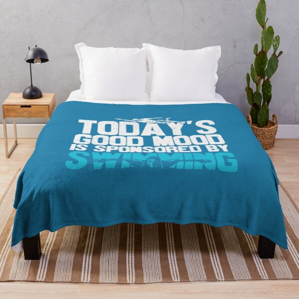 Item preview, Today's Good Mood is Sponsored by Swimming designed and sold by Lonesome-Fox.