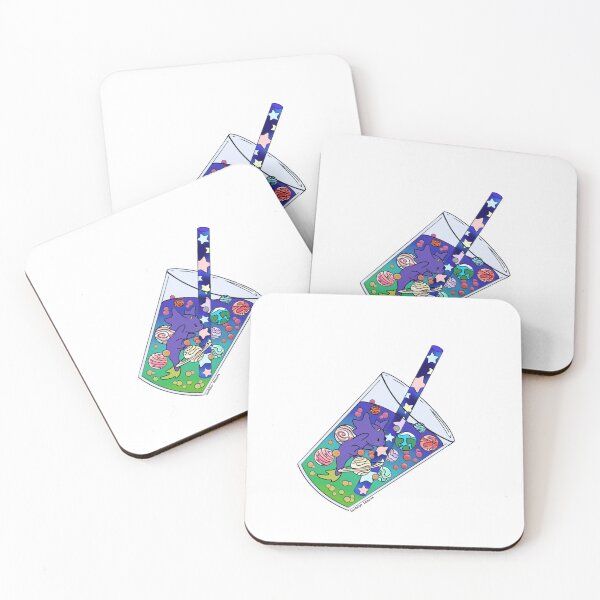 Item preview, Purple Boba Daemon designed and sold by Sarah Reed.