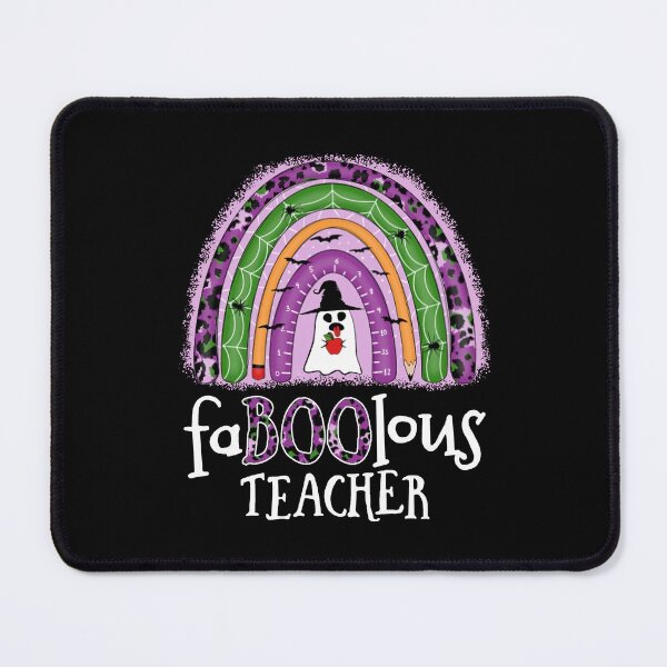 Item preview, fab boo lous teacher halloween ghost spooky pumpkin rainbow designed and sold by elizabethdawnn.