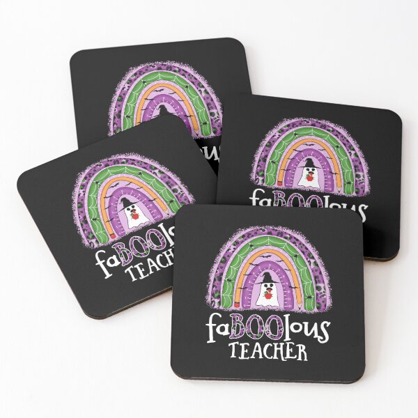 Item preview, fab boo lous teacher halloween ghost spooky pumpkin rainbow designed and sold by elizabethdawnn.