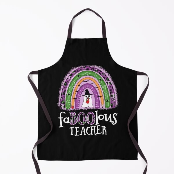 Item preview, fab boo lous teacher halloween ghost spooky pumpkin rainbow designed and sold by elizabethdawnn.