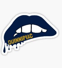Quinnipiac Lips Sticker