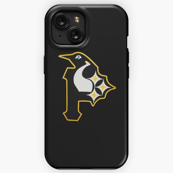 Pittsburgh Penguins NHL Logo Wood Wallpaper iPhone 13 Pro Case