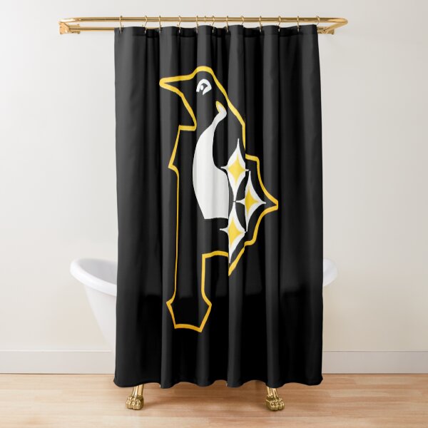 Pittsburgh Steelers Fabric Shower Curtain