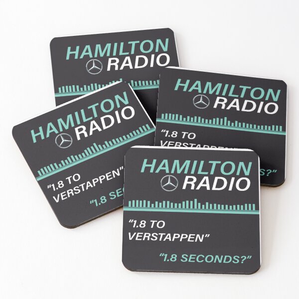 Item preview, Lewis Hamilton Team Radio Belgium Grand Prix 2022 designed and sold by Redbubbl31.