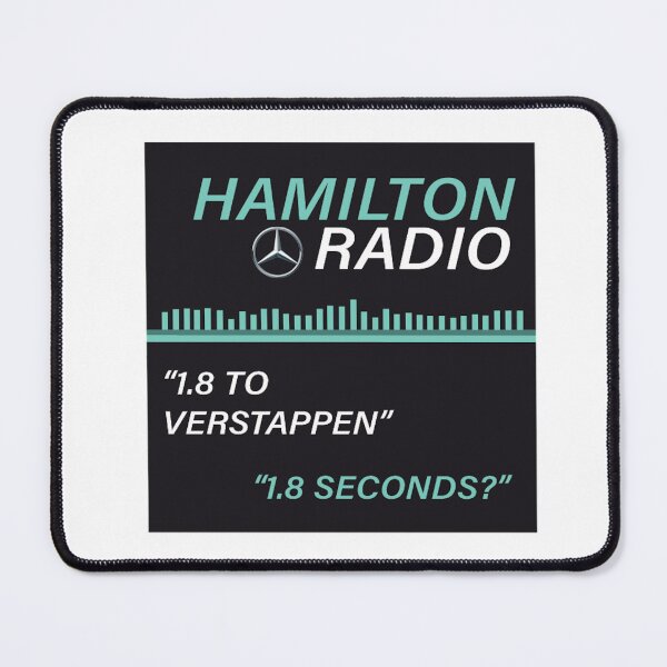 Item preview, Lewis Hamilton Team Radio Belgium Grand Prix 2022 designed and sold by Redbubbl31.