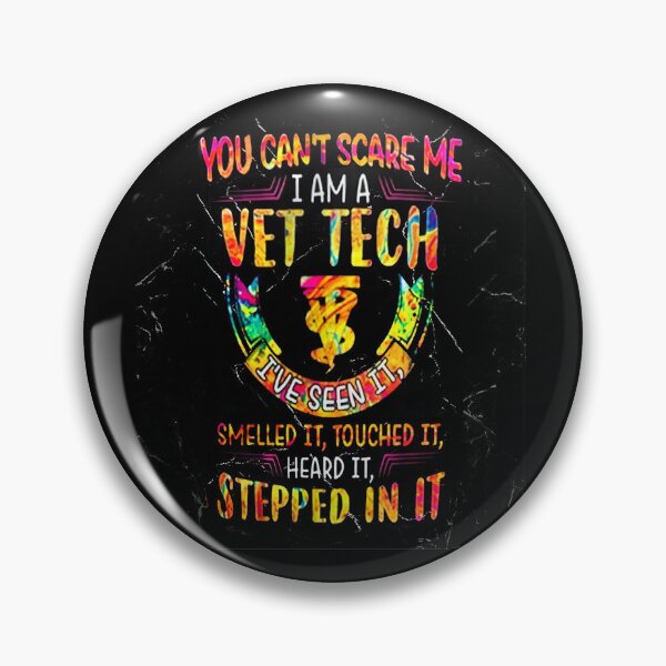 Item preview, Teespring You Can't Scare Vet Tech designed and sold by HeinzGeorgRaab.
