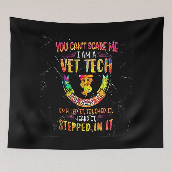 Item preview, Teespring You Can't Scare Vet Tech designed and sold by HeinzGeorgRaab.