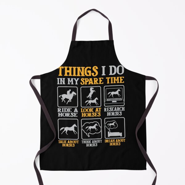 Item preview, THINGS I DO IN MY SPARE TIME HORSE RIDERS HORSE LOVERS designed and sold by sobriowslen.