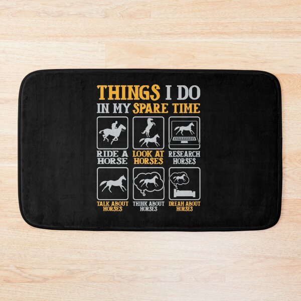 Item preview, THINGS I DO IN MY SPARE TIME HORSE RIDERS HORSE LOVERS designed and sold by sobriowslen.