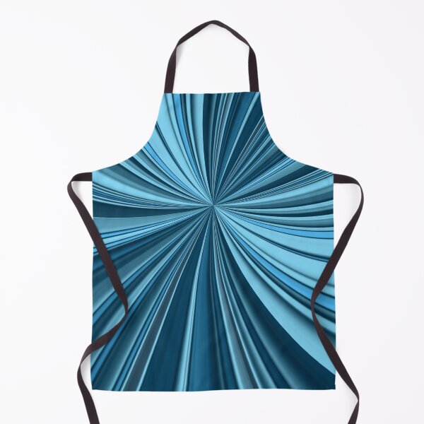 Item preview, contemporary style as a turquoise blue 3D curved stripe design designed and sold by mister-john.