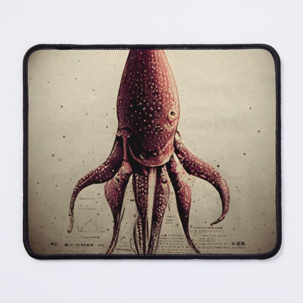 Item preview, Retro Giant Squid designed and sold by Foodcolored.
