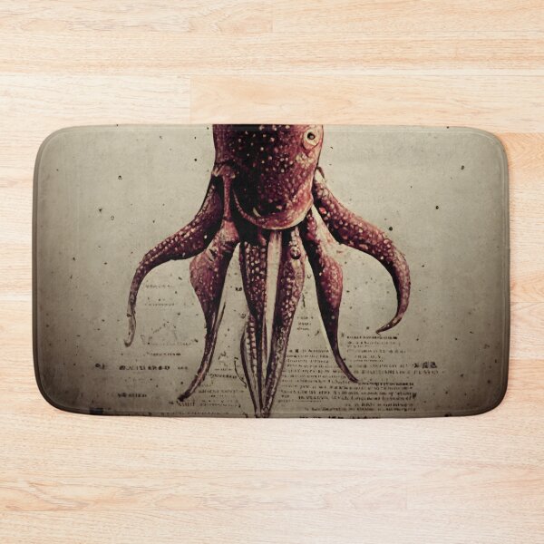 Item preview, Retro Giant Squid designed and sold by Foodcolored.