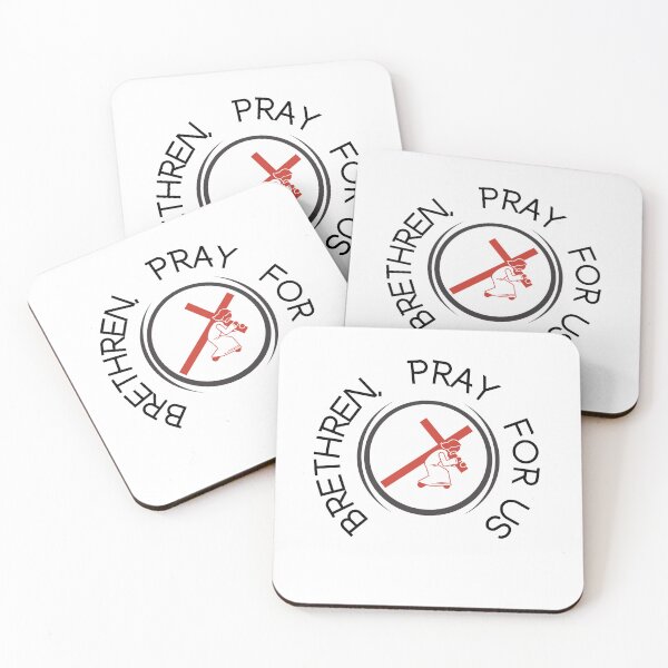 Item preview, Brethren Pray for Us Jesus  designed and sold by Quirky Dez.
