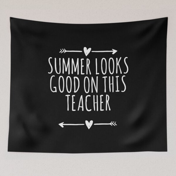 Item preview, Love Arrows Hearts Funny Summer Looks Good On This Teacher designed and sold by Jackwidforss.