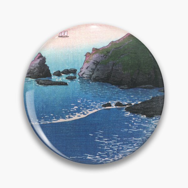 Item preview, Kude Beach in Wakasa by Kawase Hasui designed and sold by Takeda-art.