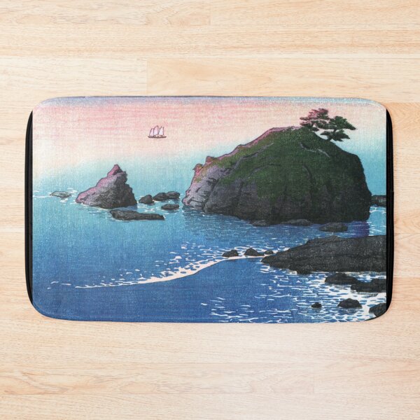 Item preview, Kude Beach in Wakasa by Kawase Hasui designed and sold by Takeda-art.