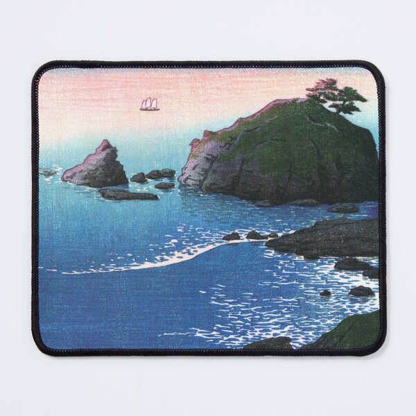 Item preview, Kude Beach in Wakasa by Kawase Hasui designed and sold by Takeda-art.