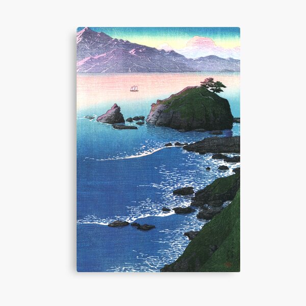 Item preview, Kude Beach in Wakasa by Kawase Hasui designed and sold by Takeda-art.