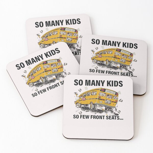 Item preview, So Many Kids So Few Front Seats Funny School Bus Driver designed and sold by ElizabethxJime.
