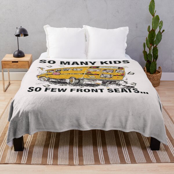 Item preview, So Many Kids So Few Front Seats Funny School Bus Driver designed and sold by ElizabethxJime.