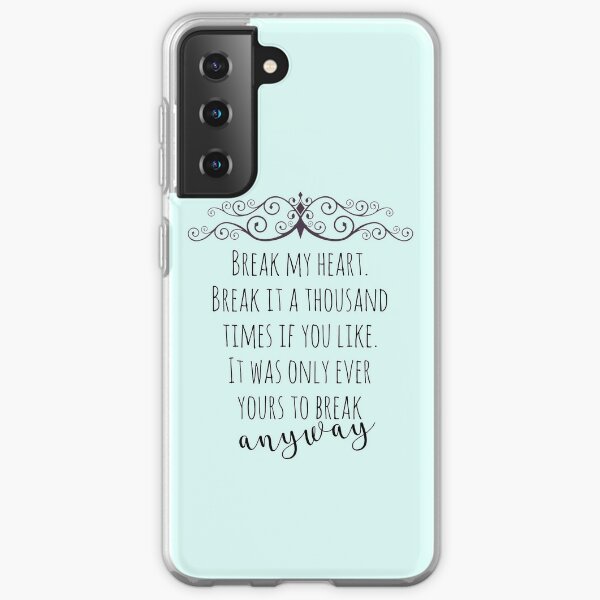 Zitat Samsung Galaxy Hullen Redbubble