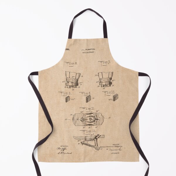 Item preview, PATENT DRAWING / 1908 - Roller Skate 3 - Vintage designed and sold by danielcoulmann.