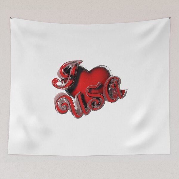 Item preview, I love USA designed and sold by Delpieroo.
