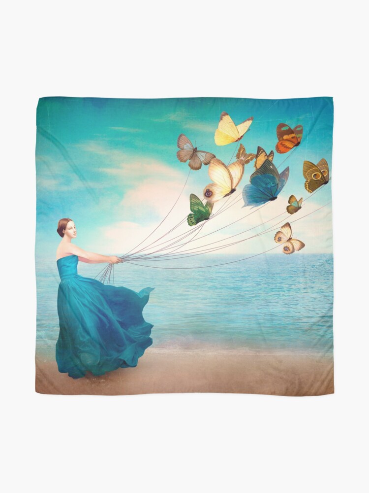 Alternate view of wonderland Scarf