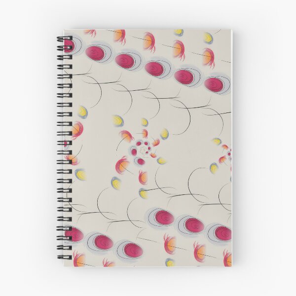 Item preview, contemporary creative style with geometric shapes in vivid red on a beige background designed and sold by mister-john.