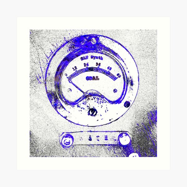 BAT Meter Art Print