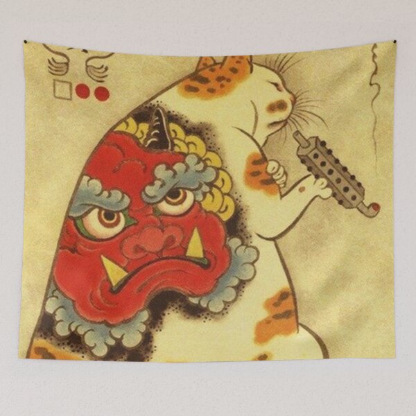 Item preview, Cat Smoking designed and sold by abriyasteigman.