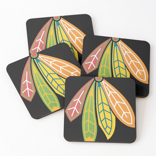Item preview, Blackhawks Feathers  designed and sold by JAVIERCARRIZAL.
