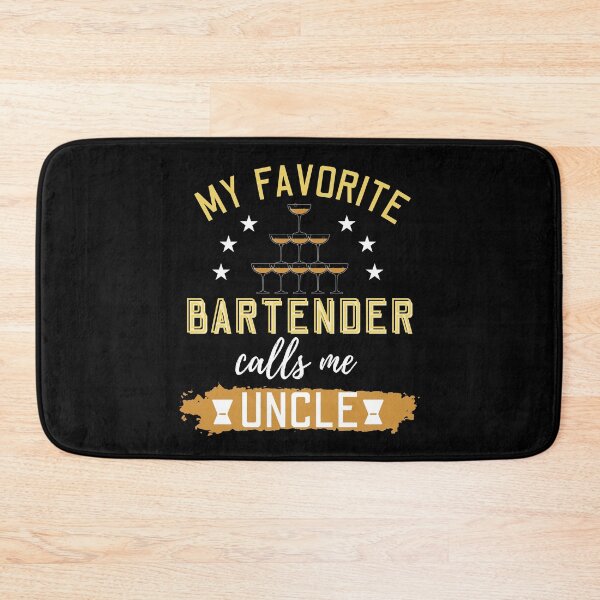 Item preview, My Favorite Bartender Calls Me Uncle designed and sold by Betsytiptoe.