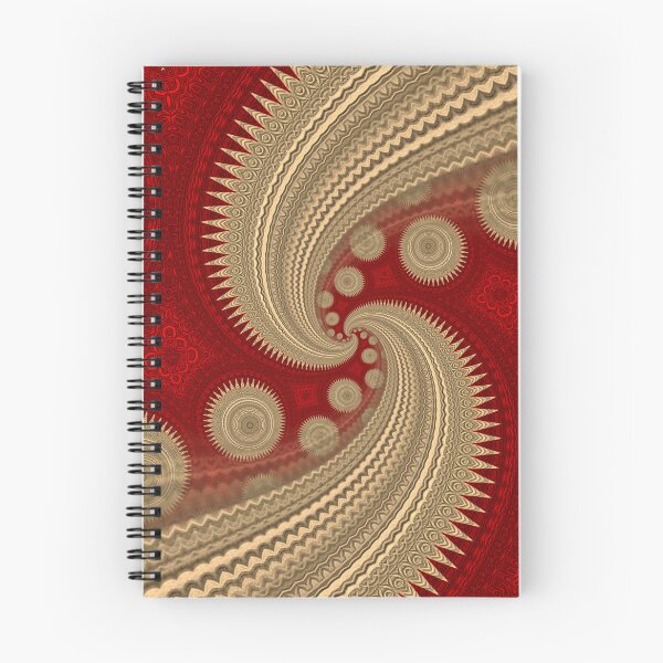 Item preview, contemporary style as a vivid red and beige creative spiral design designed and sold by mister-john.