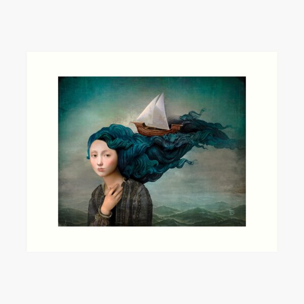 Aperçu de l'œuvre Message de la mer créée et vendue par ChristianSchloe.
