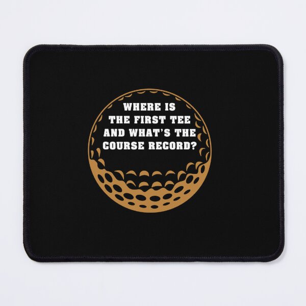 Item preview, FUNNY GOLF JOKE HUMOR FIRST GOLFER COURSE RECORD 1ST designed and sold by sobriowslen.