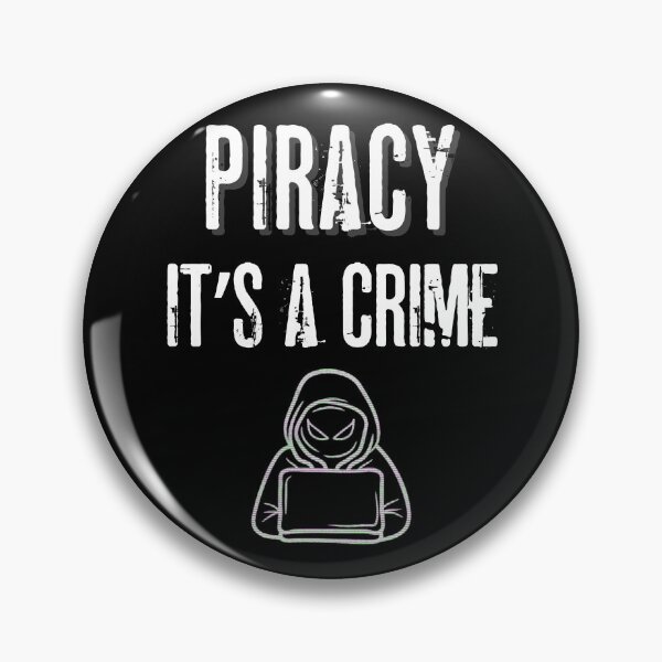 Item preview, Piracy It's a Crime Anti-Piracy Ad designed and sold by LoveSeasonz.