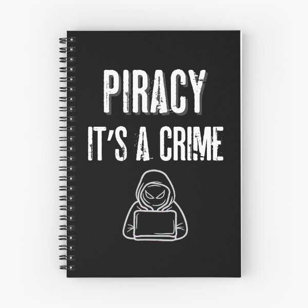 Item preview, Piracy It's a Crime Anti-Piracy Ad designed and sold by LoveSeasonz.