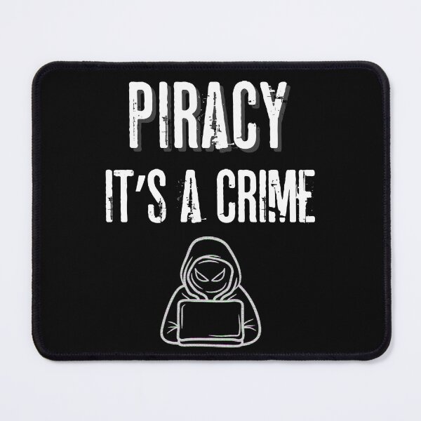 Item preview, Piracy It's a Crime Anti-Piracy Ad designed and sold by LoveSeasonz.