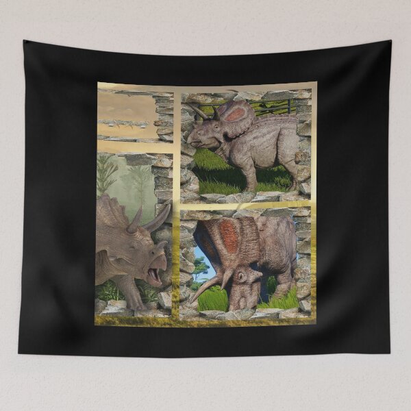 Item preview, Dinosaur Forest vintage designed and sold by SaskiaReich.