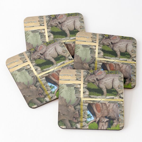 Item preview, Dinosaur Forest vintage designed and sold by SaskiaReich.