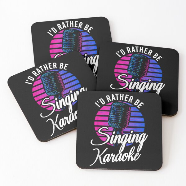 Item preview, Karaoke Singer I'd Rather Be Singing Karaoke designed and sold by Jackwidforss.