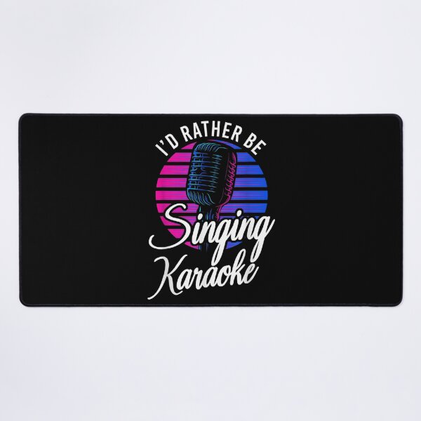 Item preview, Karaoke Singer I'd Rather Be Singing Karaoke designed and sold by Jackwidforss.