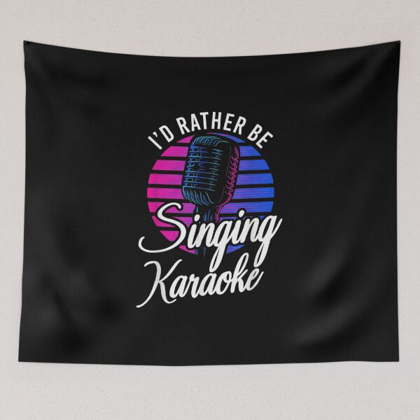 Item preview, Karaoke Singer I'd Rather Be Singing Karaoke designed and sold by Jackwidforss.