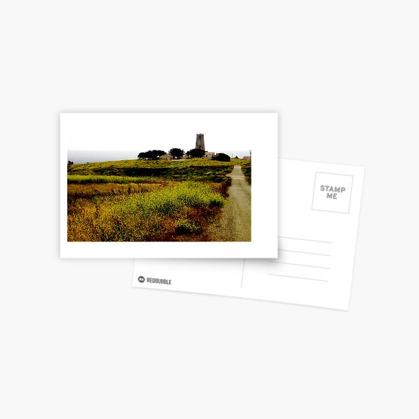 Lighthouse At The End Of The World Postcard