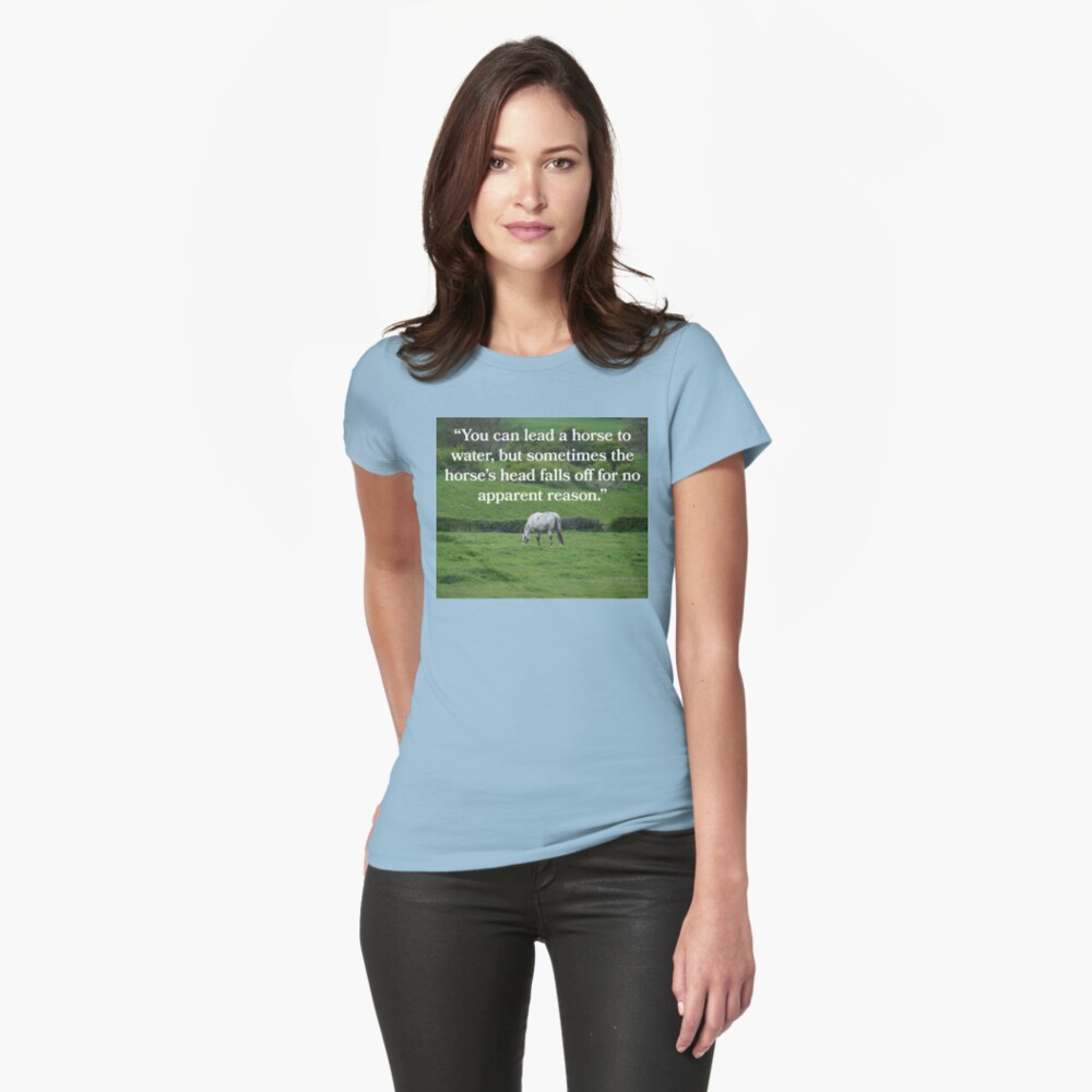 Item preview, Fitted T-Shirt designed and sold by nikhorne.