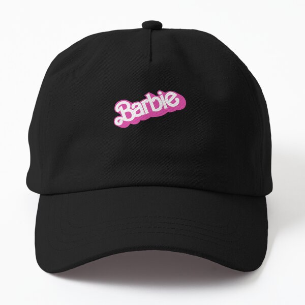 Barbie Classic Logo Pink Baseball Hat