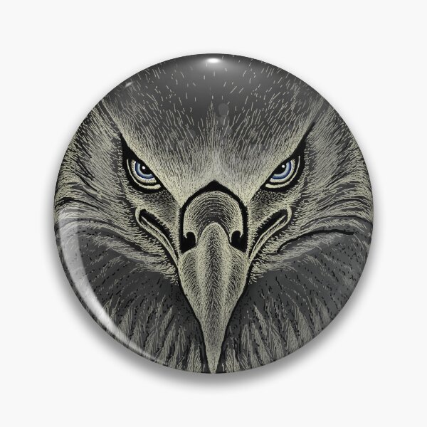 Item preview,  AWESOME INTENSE EAGLE PORTRAIT designed and sold by THE AMERICAN TEEVANGELIST.