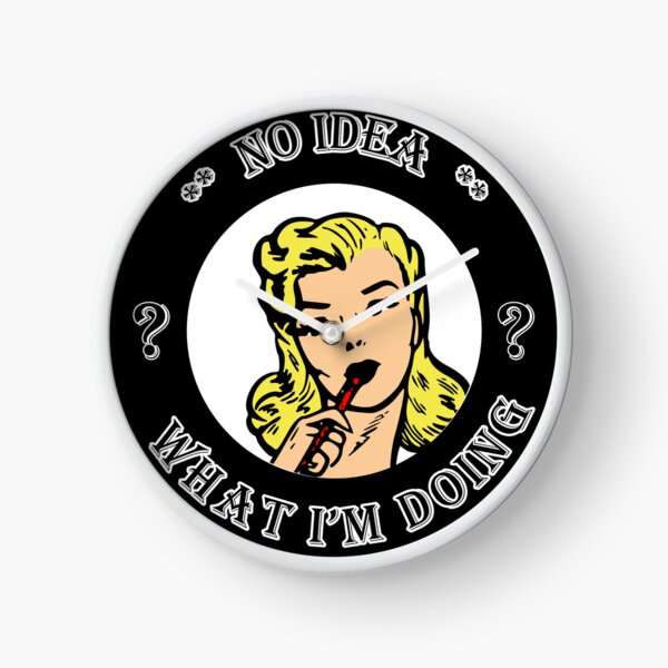 Item preview, I have no idea what I'm doing - Chill Retro Design for T-shirts, iPhone Cases, Stickers and Other Accessories designed and sold by Ridiculam Toga.